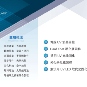 UV 汞燈產品規格總覽
